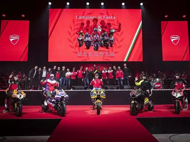 Titel-Bild zur News: Alvaro Bautista, Jorge Martin, Francesco Bagnaia, Marco Bezzecchi, Nicolo Bulega