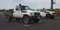 Bild zum Inhalt: Toyota Land Cruiser 70 (2024): Drag Race der Gelände-Kanten