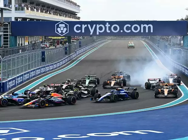 Charles Leclerc, George Russell, Esteban Ocon, Max Verstappen, Nico Hülkenberg Titel-Bild zur News: Charles Leclerc, George Russell, Esteban Ocon, Max Verstappen, Nico Hülkenberg