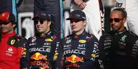 Carlos Sainz, Sergio Perez, Max Verstappen, Lewis Hamilton
