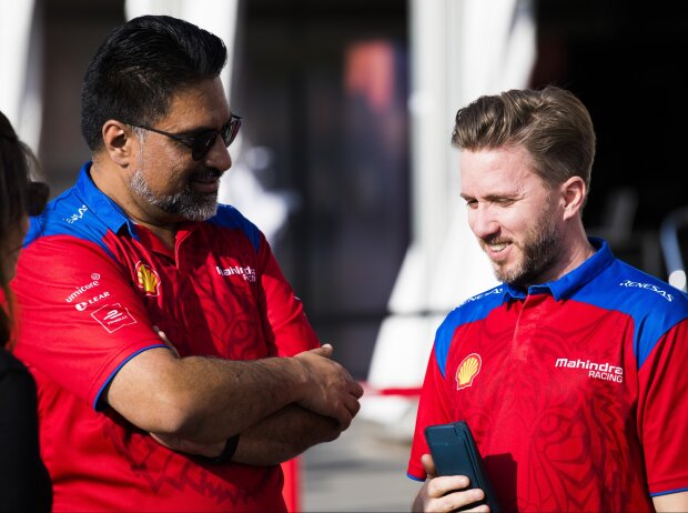 Dilbagh Gill und Nick Heidfeld