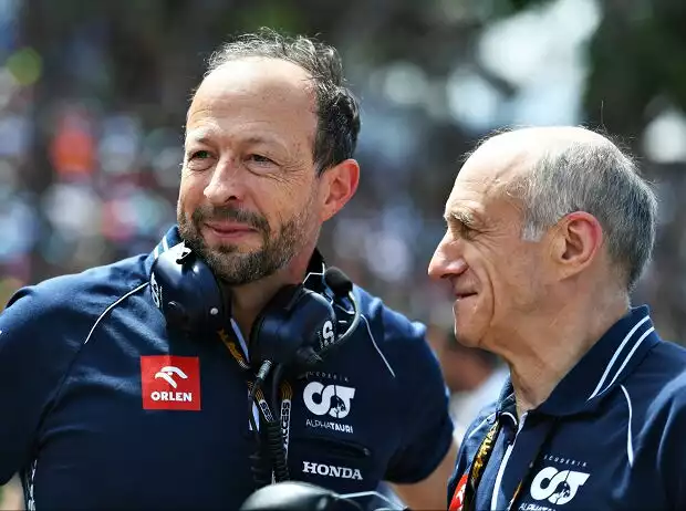 Peter Bayer und Franz Tost (AlphaTauri) Titel-Bild zur News: Peter Bayer und Franz Tost (AlphaTauri)
