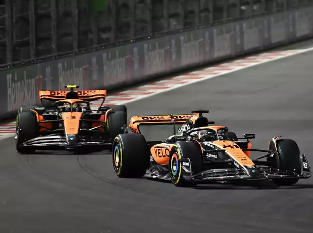 Oscar Piastri, Lando Norris Titel-Bild zur News: Oscar Piastri, Lando Norris
