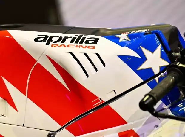 Trackhouse-Aprilia RS-GP für die MotoGP-Saison 2024 Titel-Bild zur News: Trackhouse-Aprilia RS-GP für die MotoGP-Saison 2024