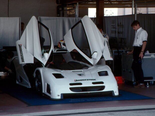 Ein McLaren F1 GTR diente als Testbett für den Motor