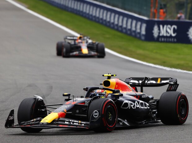 Sergio Perez, Max Verstappen