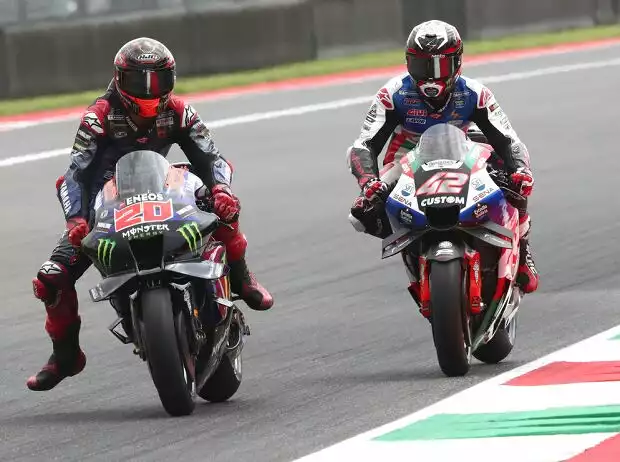 Alex Rins, Fabio Quartararo Titel-Bild zur News: Alex Rins, Fabio Quartararo