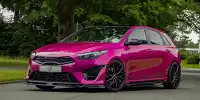 Bild zum Inhalt: Kia Ceed GT auf Project 3.0-Felgen: Think Pink