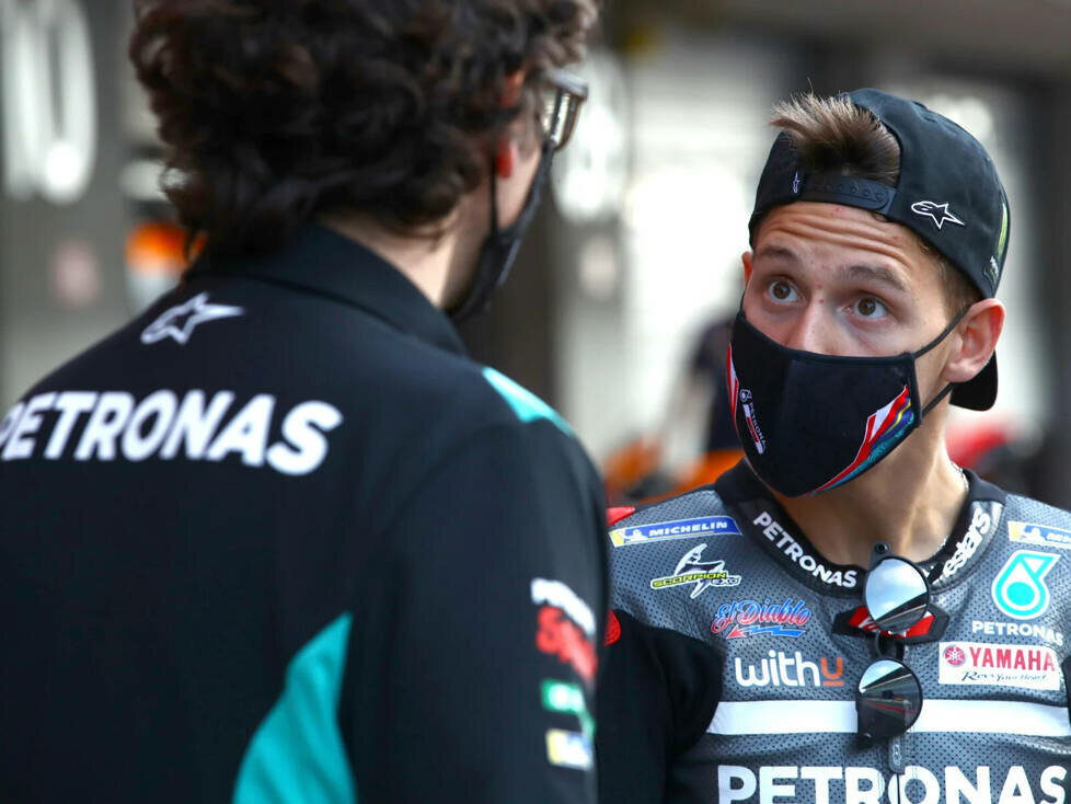 Fabio Quartararo mit Diego Gubellini