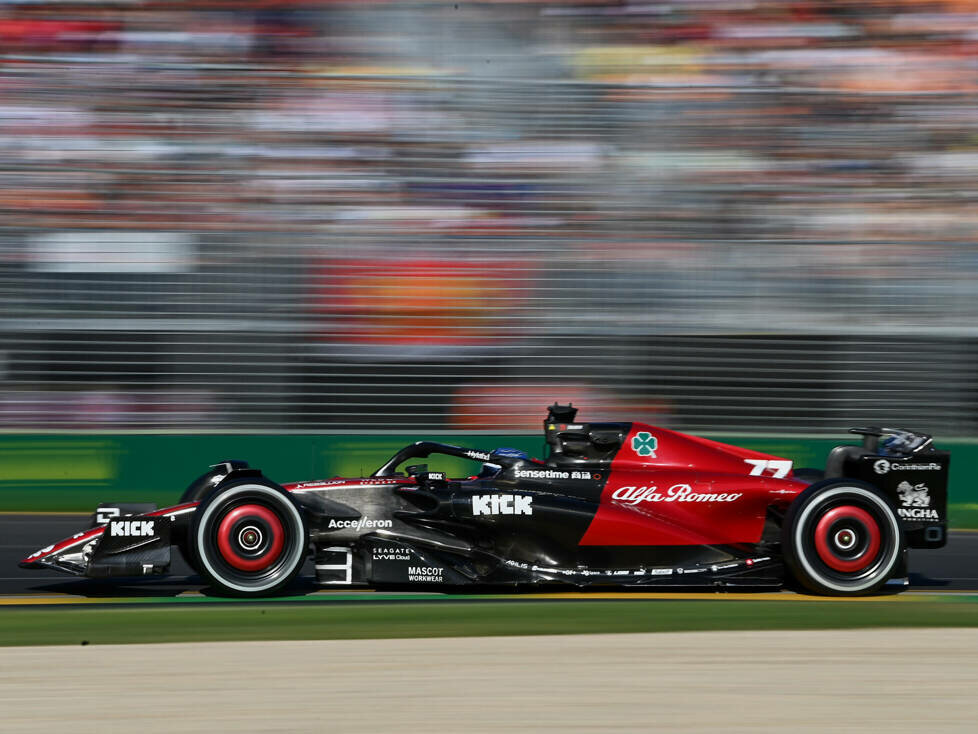 Valtteri Bottas (Alfa Romeo C43) beim Formel-1-Rennen in Australien 2023