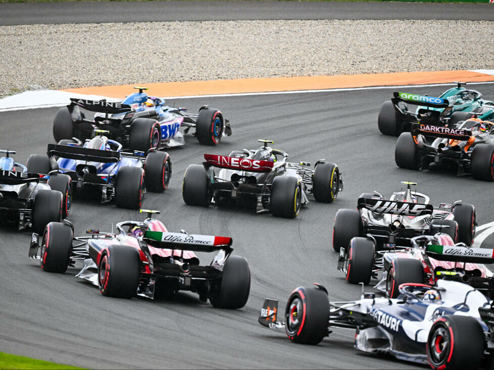Start zum Formel-1-Rennen in Zandvoort 2023