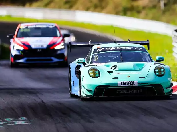 Falken-Porsche in der NLS 2023 Titel-Bild zur News: Falken-Porsche in der NLS 2023