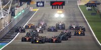 Start zum Formel-1-Rennen in Bahrain 2023