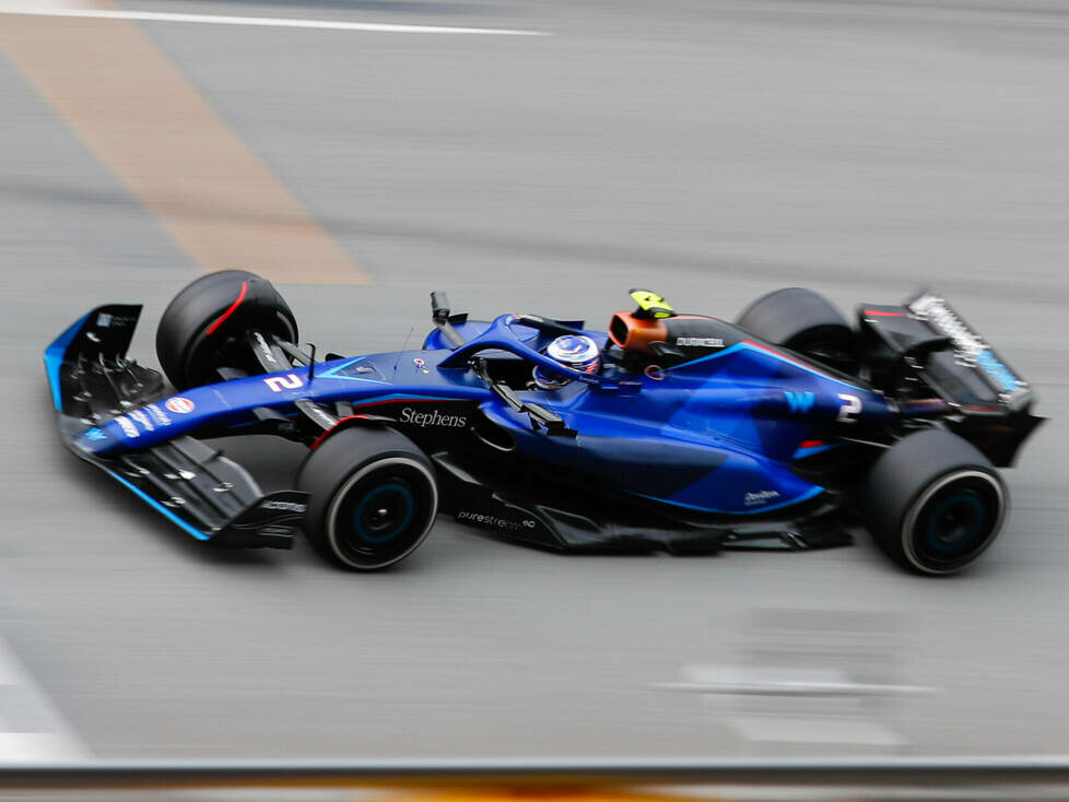 Logan Sargeant (Williams FW45) beim Formel-1-Rennen in Barcelona 2023