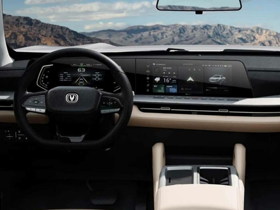 Cockpit des Changan Hunter