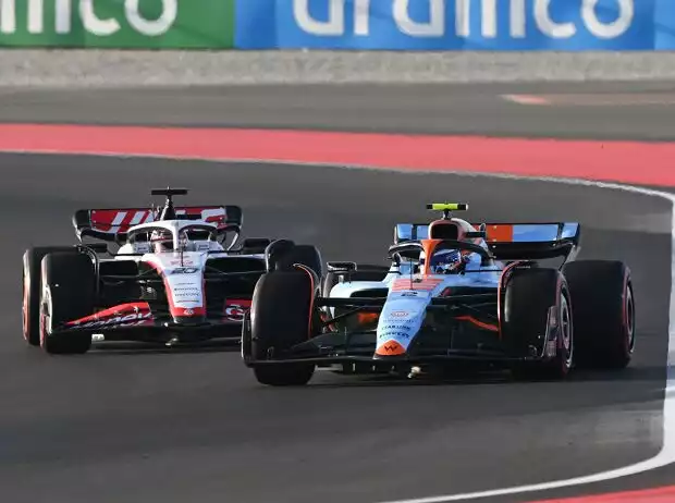Logan Sargeant, Kevin Magnussen Titel-Bild zur News: Logan Sargeant, Kevin Magnussen