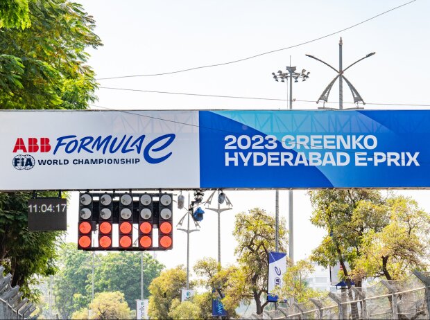 Titel-Bild zur News: Logo: E-Prix von Hyderabad in Indien