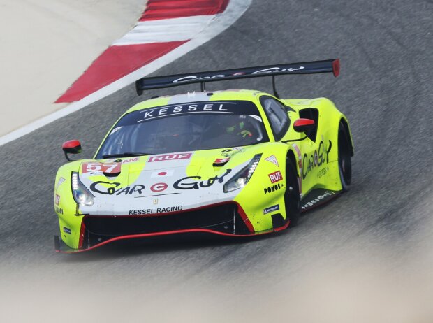 Auch Ferrari war in der GTE-Klasse am Start Auch Ferrari war in der GTE-Klasse am Start