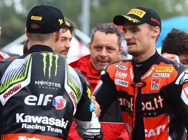 Jonathan Rea, Chaz Davies Jonathan Rea, Chaz Davies