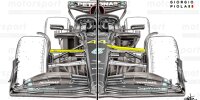 Das große Update des Mercedes W14 in Monaco