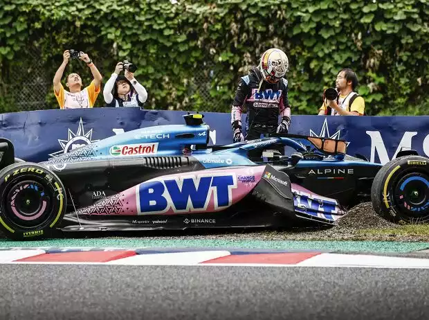 Pierre Gasly bei einem Unfall in der Formel 1 Titel-Bild zur News: Pierre Gasly bei einem Unfall in der Formel 1