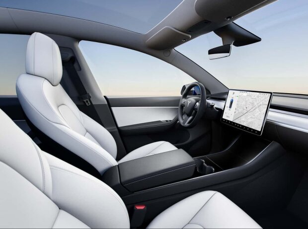 Tesla Model Y - der Innenraum Tesla Model Y - der Innenraum