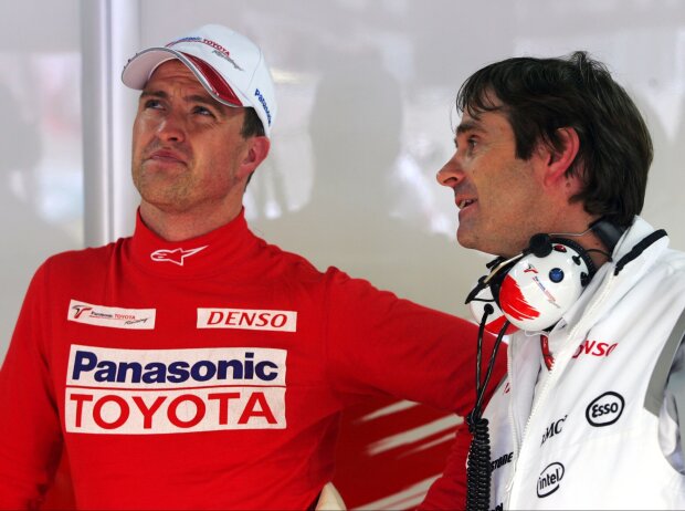 Vasselon (hier mit Ralf Schumacher) arbeitete schon für das F1-Projekt