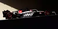 Pietro Fittipaldi im Haas VF-23 bei Formel-1-Testfahrten in Abu Dhabi 2023