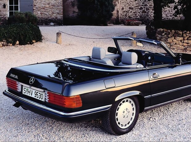 Mercedes 500 SL (R 107) nach der Modellpflege von 1985