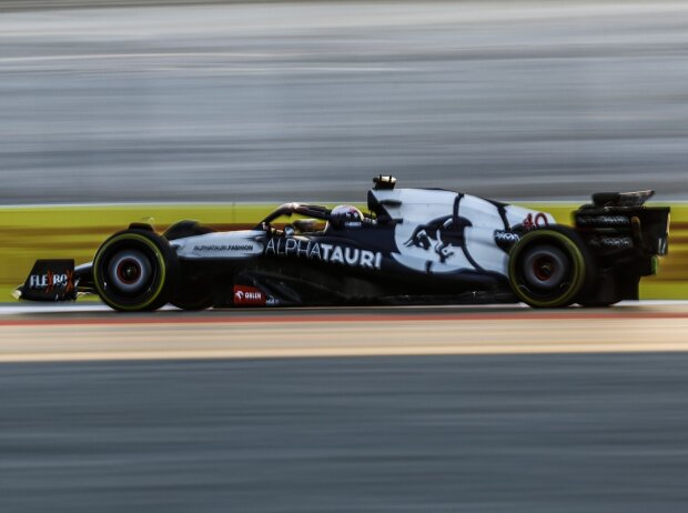 Titel-Bild zur News: Liam Lawson im AlphaTauri AT04 in der Formel-1-Saison 2023