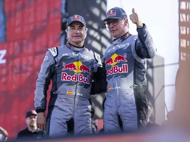 Sainz ist mit 61 Jahren der älteste Sieger der Dakar-Geschichte Titel-Bild zur News: Sainz ist mit 61 Jahren der älteste Sieger der Dakar-Geschichte