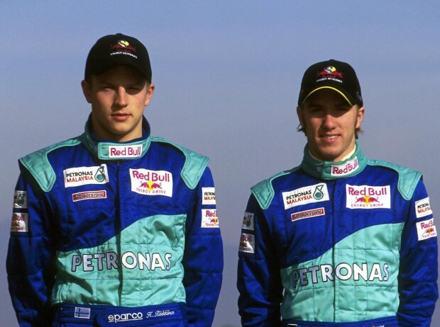 Titel-Bild zur News: Kimi Räikkönen, Nick Heidfeld