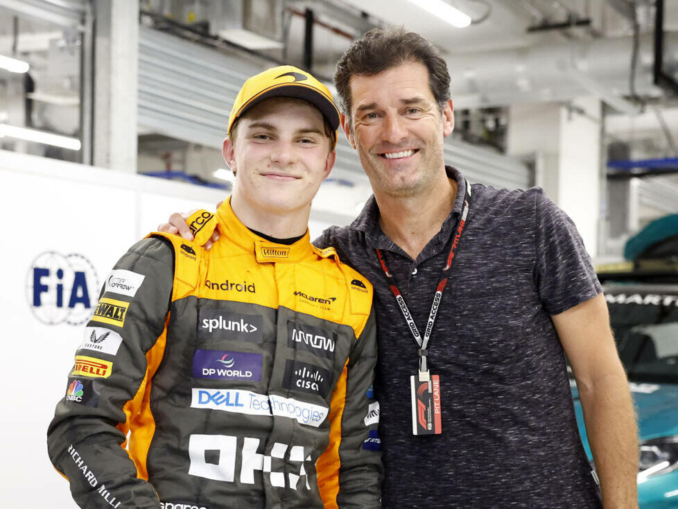 Oscar Piastri, Mark Webber