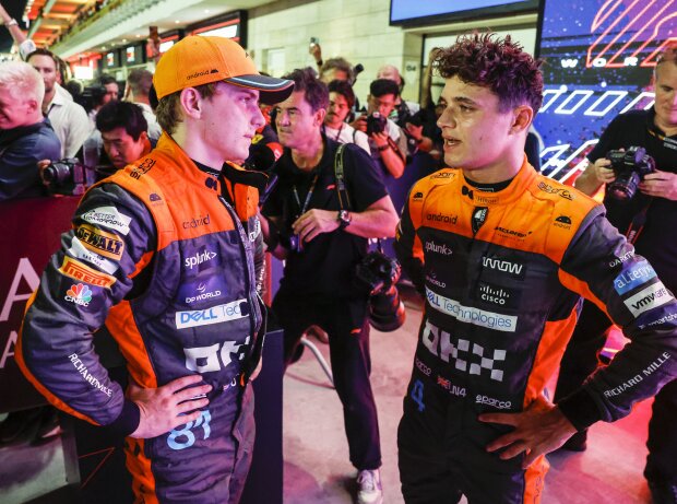 Oscar Piastri und Lando Norris sind zwei gute Teamkollegen