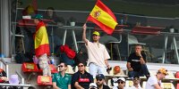 Spanische Fans beim Formel-1-Rennen in Barcelona
