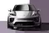 Bild zum Inhalt: Porsche Macan: Neue Skizzen von Front und Heck