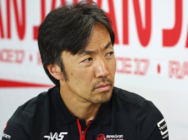Titel-Bild zur News: Haas-Teamchef Ayao Komatsu