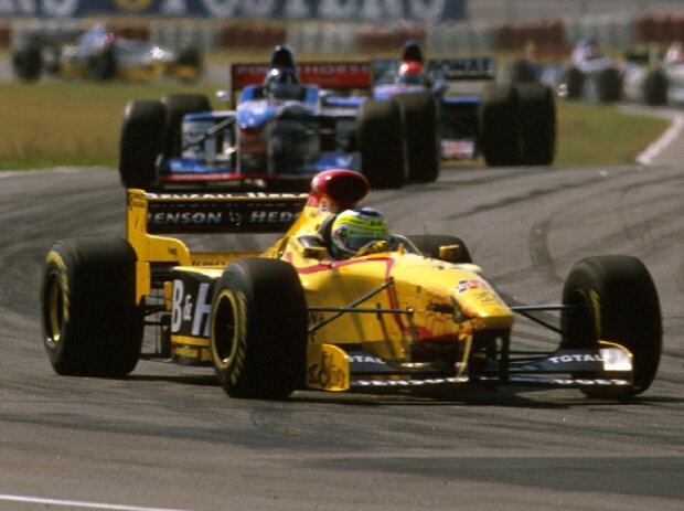 Ralf Schumacher beim Formel-1-Rennen 1997 in Argentinien