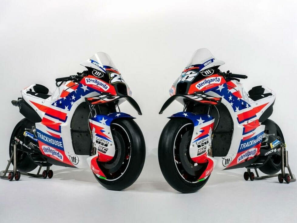 Trackhouse-Aprilia RS-GP für die MotoGP-Saison 2024