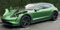 Porsche Taycan ohne Scheinwerfer