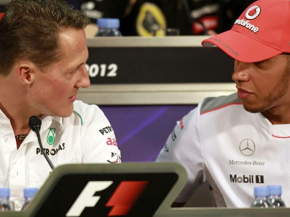 Michael Schumacher, Lewis Hamilton