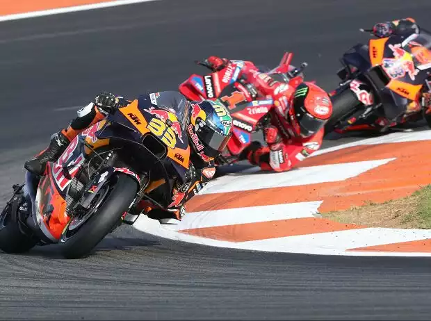 Titel-Bild zur News: Brad Binder, Francesco Bagnaia