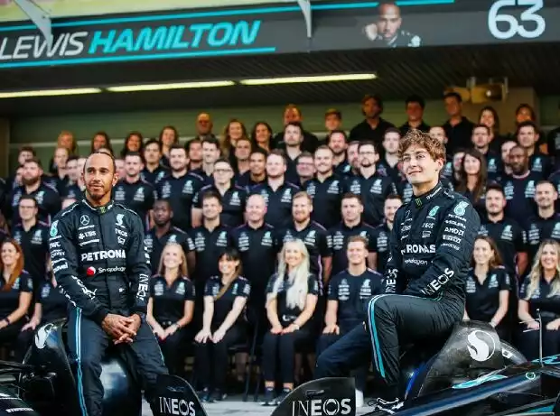 Formel-1-Team Mercedes Titel-Bild zur News: Formel-1-Team Mercedes
