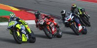 Bild zum Inhalt: Beim Test der Superbike-WM: Auch Rossi und Marquez trainieren mit Serienbikes