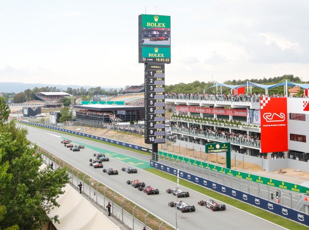 Titel-Bild zur News: Max Verstappen, Carlos Sainz, Lance Stroll, Lando Norris, Lewis Hamilton