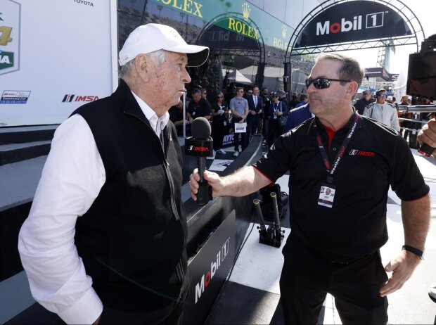 Roger Penske feiert seinen zweiten Daytona-Sieg nach 1969 Roger Penske feiert seinen zweiten Daytona-Sieg nach 1969