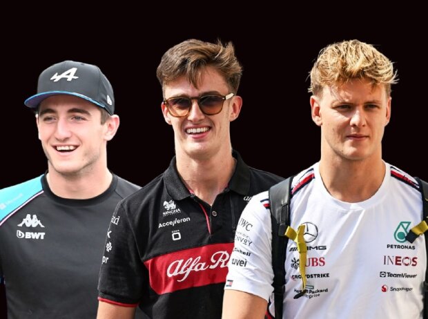 Titel-Bild zur News: Formel-1-Ersatzfahrer: Jack Doohan (Alpine), Theo Pourchaire (Sauber), Mick Schumacher (Mercedes)