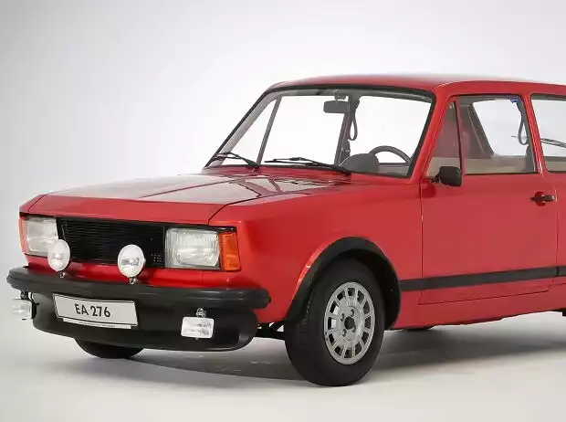 VW EA 276 (1969) und VW Golf I (1974) Titel-Bild zur News: VW EA 276 (1969) und VW Golf I (1974)