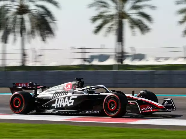 Oliver Bearman bei Formel-1-Testfahrten für Haas in Abu Dhabi 2023 Titel-Bild zur News: Oliver Bearman bei Formel-1-Testfahrten für Haas in Abu Dhabi 2023