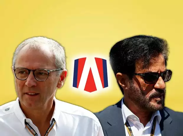 Stefano Domenicali und Mohammed bin Sulayem Titel-Bild zur News: Stefano Domenicali und Mohammed bin Sulayem